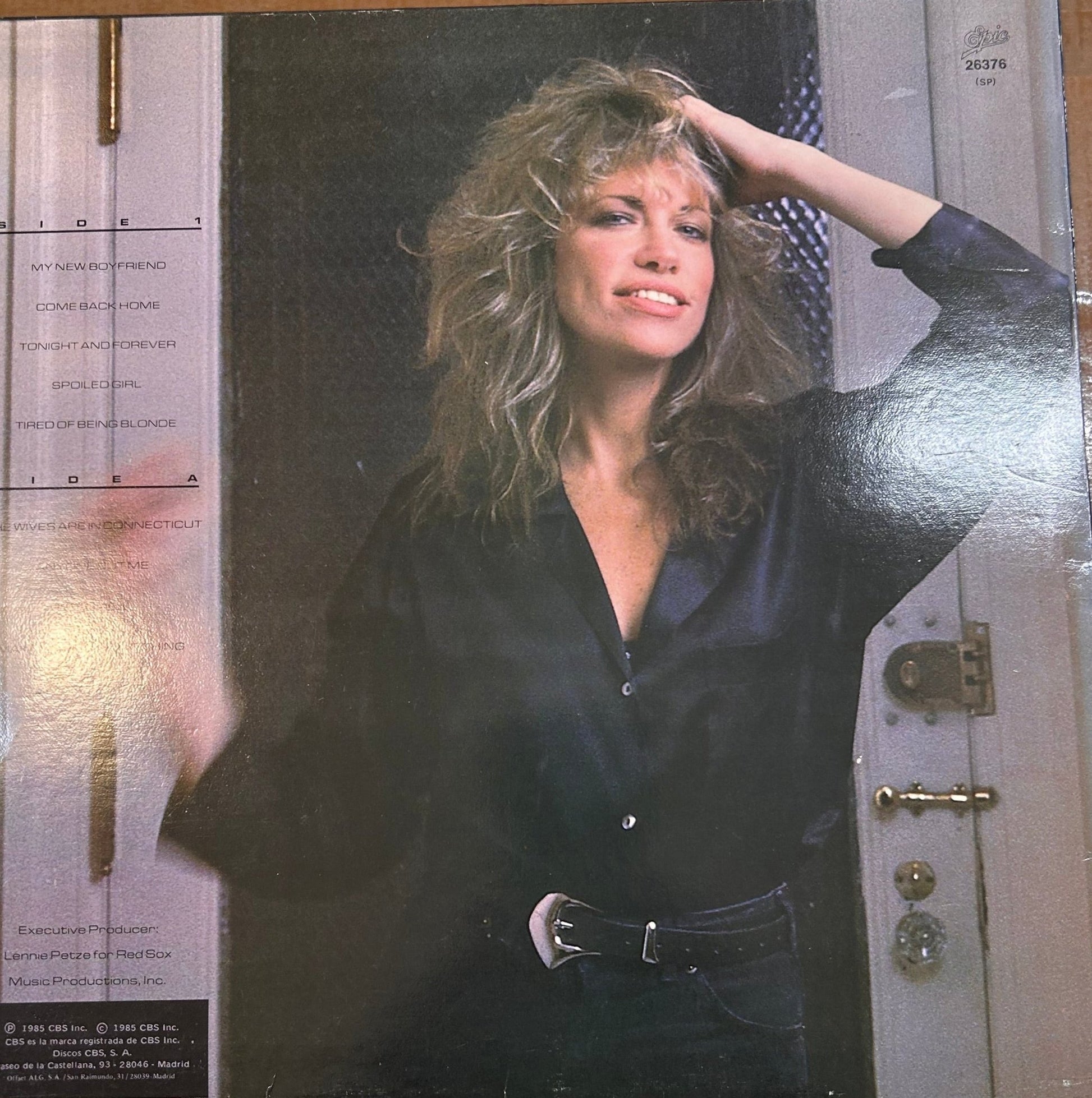 LP Carly Simon ‎– Spoiled Girl 2ª Mano - DISCOS NAKASHA