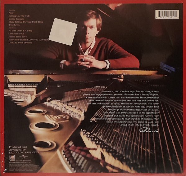 LP Carpenters ‎– Voice Of The Heart Nuevo precintado - DISCOS NAKASHA