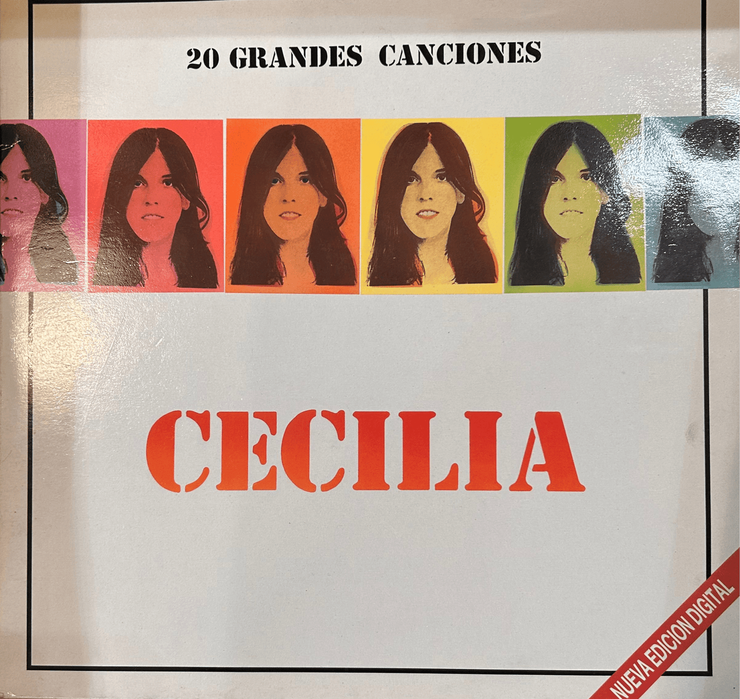 LP Cecilia ‎– 20 Grandes Canciones 2ª Mano - DISCOS NAKASHA