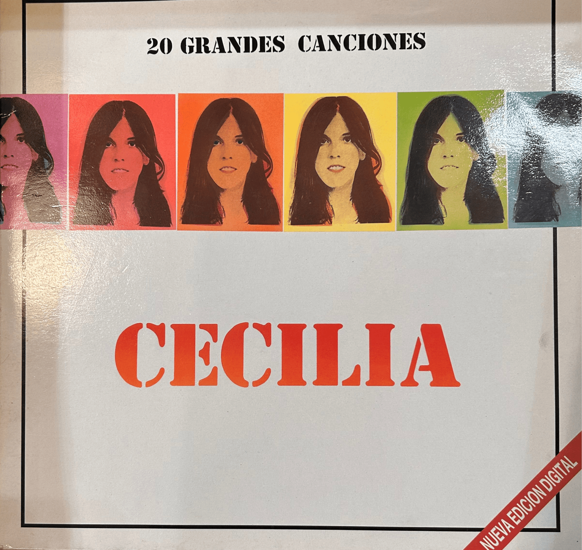 LP Cecilia ‎– 20 Grandes Canciones 2ª Mano - DISCOS NAKASHA