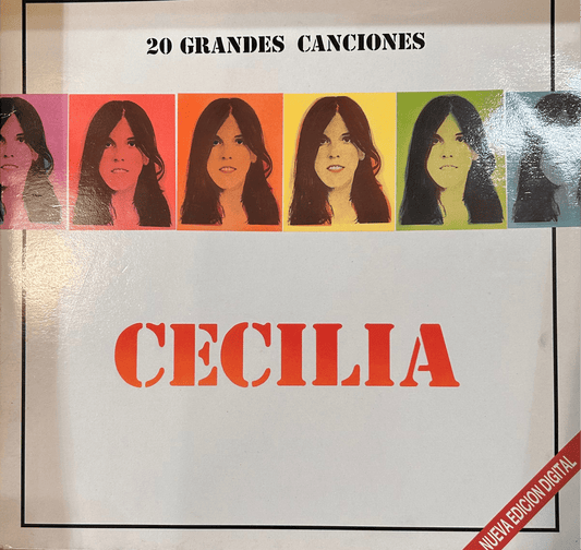 LP Cecilia ‎– 20 Grandes Canciones 2ª Mano - DISCOS NAKASHA