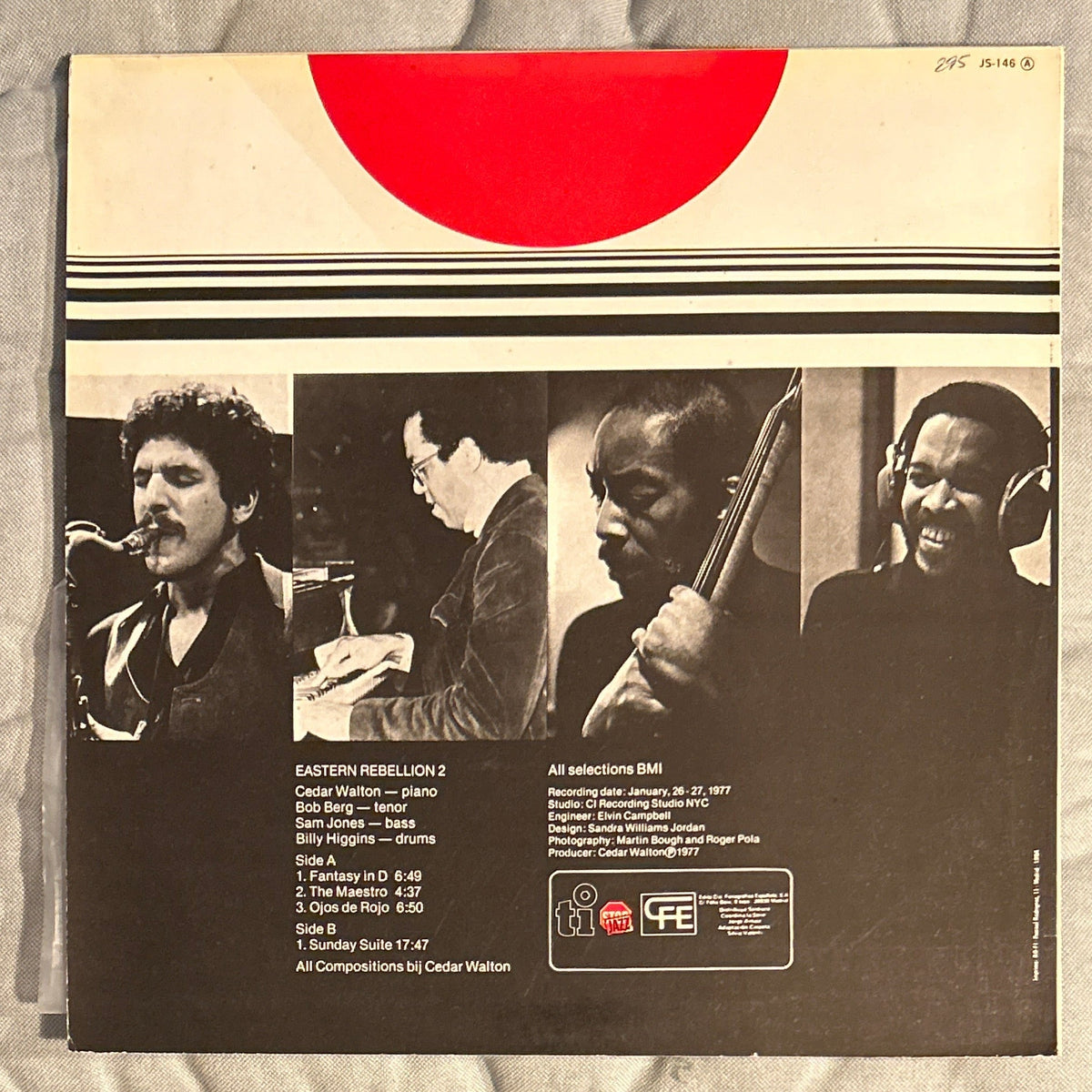 LP Cedar Walton Quartet ‎– Eastern Rebellion 2 2ª Mano - DISCOS NAKASHA