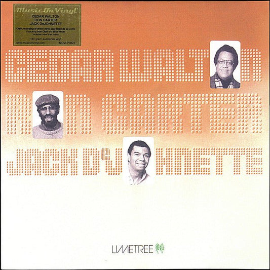 LP Cedar Walton / Ron Carter / Jack DeJohnette – Cedar Walton / Ron Carter / Jack DeJohnette Nuevo precintado - DISCOS NAKASHA