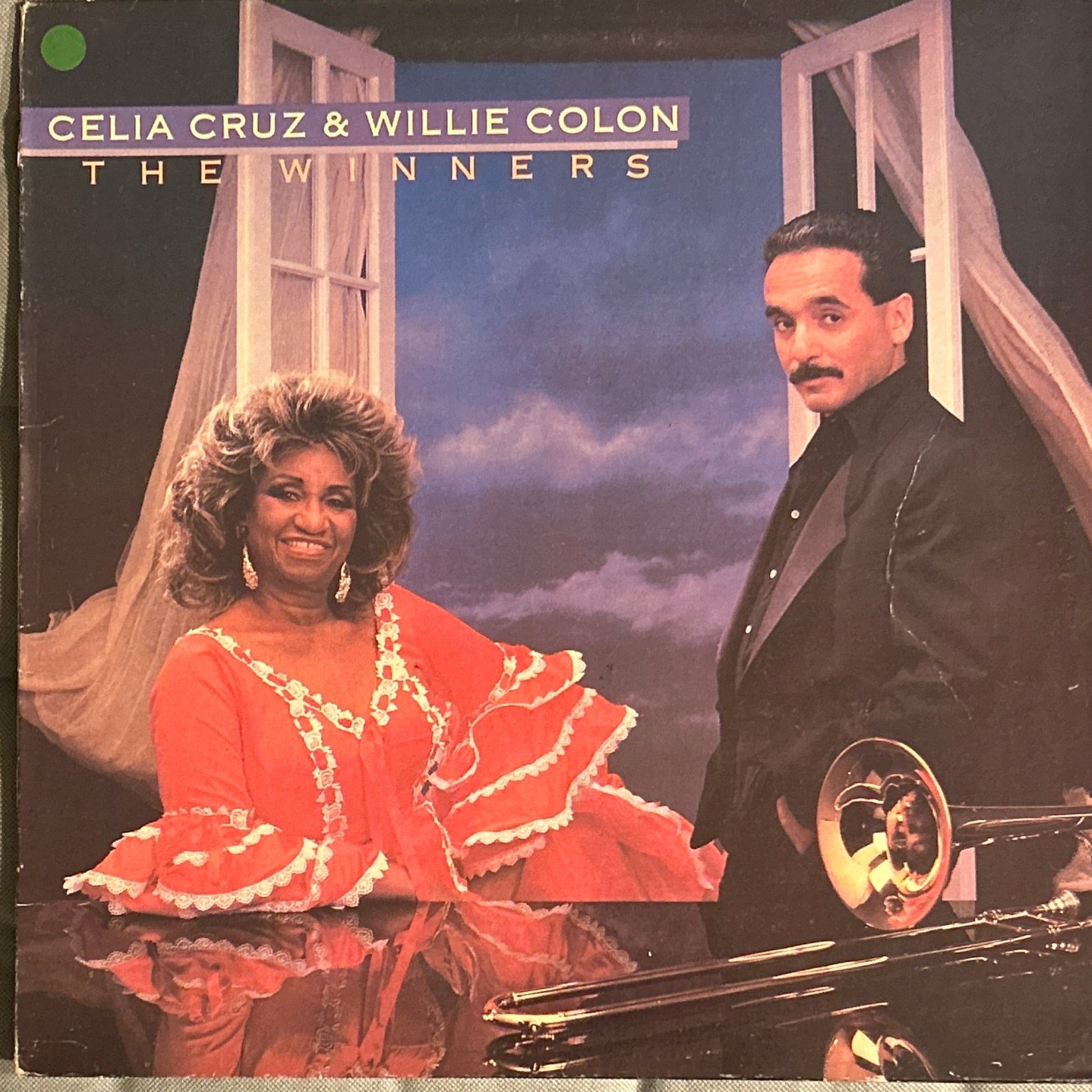 LP Celia Cruz & Willie Colon ‎– The Winners 2ª Mano - DISCOS NAKASHA