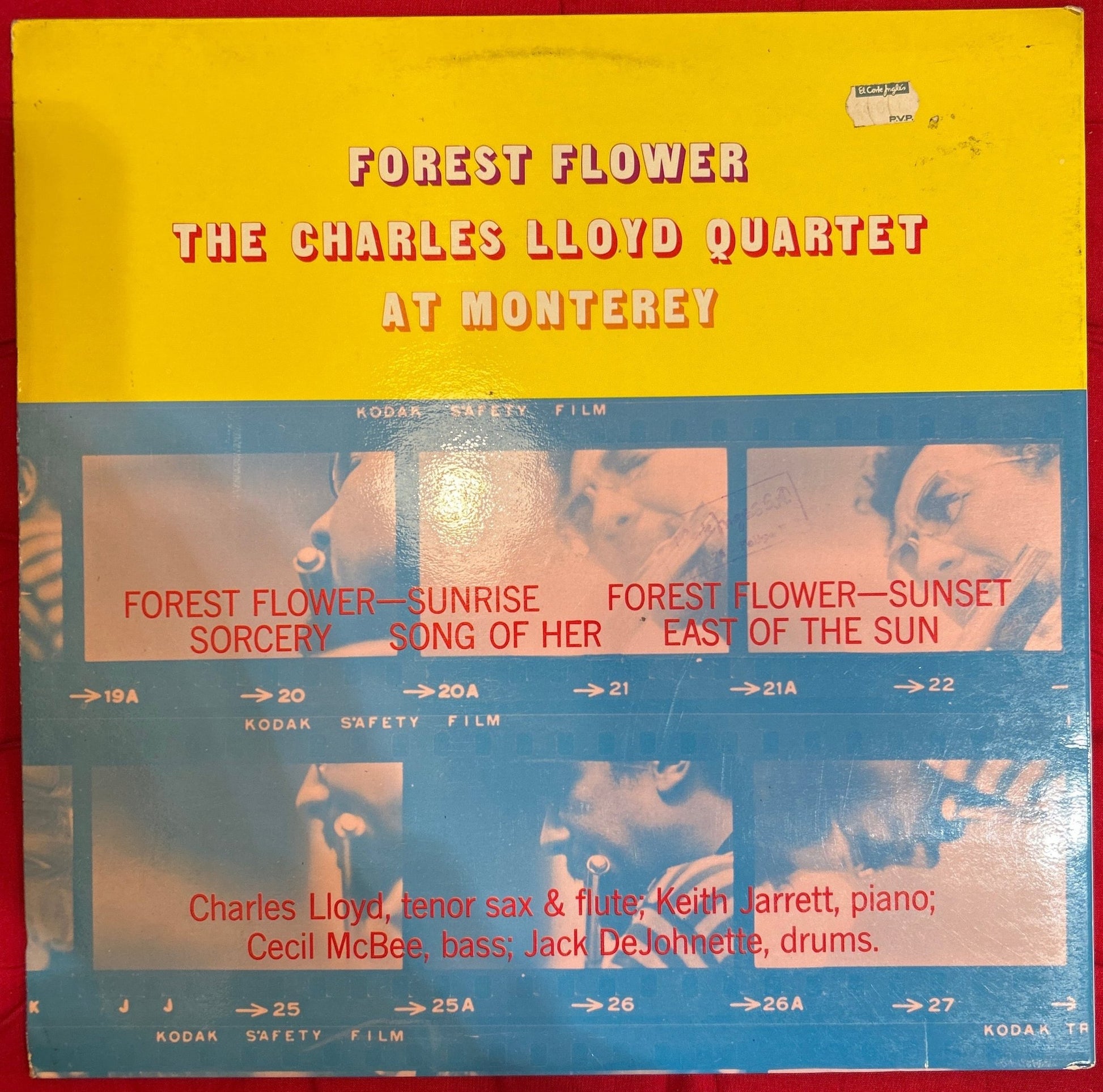 LP Charles Lloyd ‎– Forest Flower 2ª Mano - DISCOS NAKASHA
