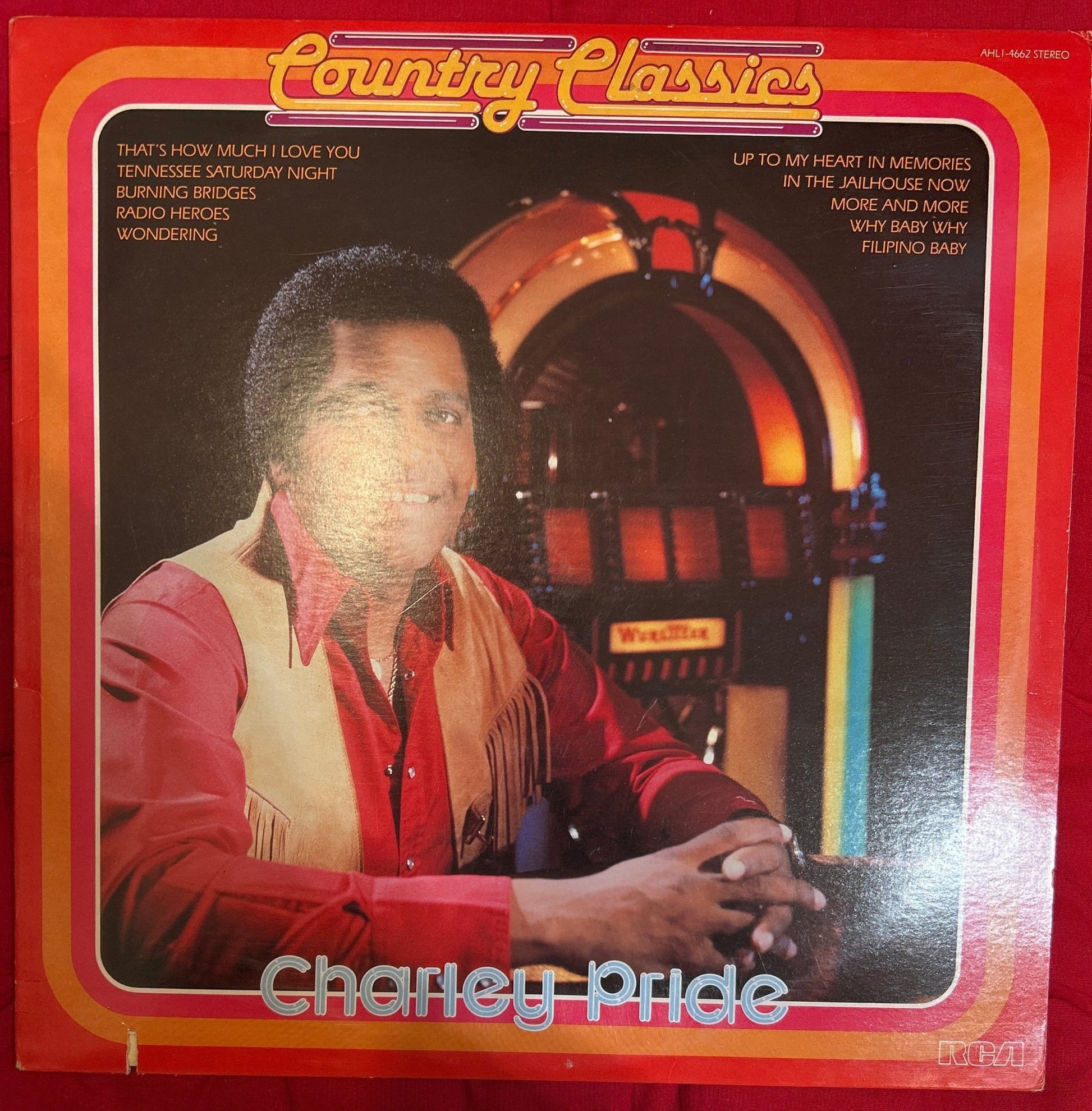 LP Charley Pride ‎– Country Classics Ed. Americana 2ª Mano (Producto exclusivo recogida en tienda) - DISCOS NAKASHA