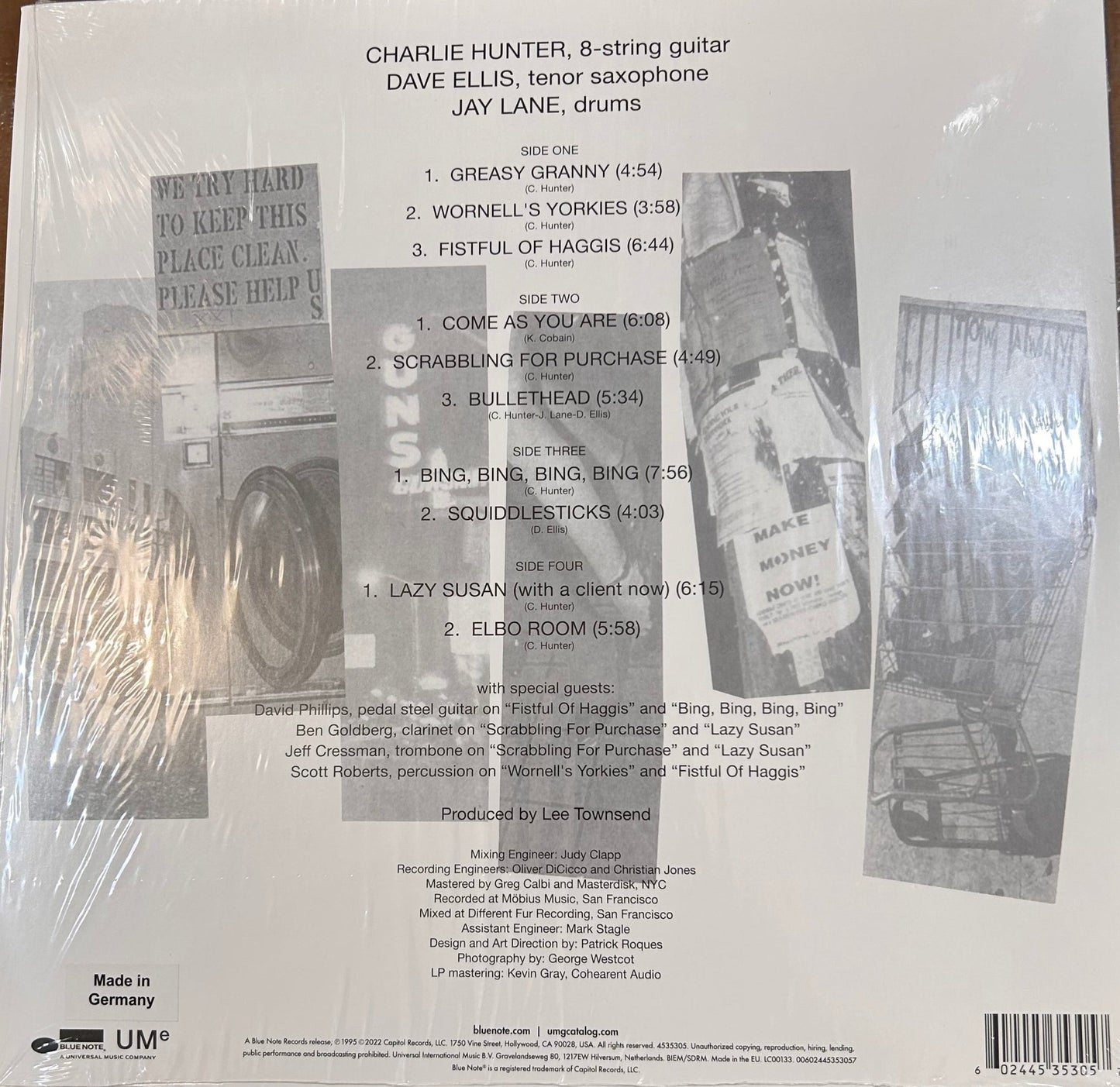 LP Charlie Hunter Trio ‎– Bing, Bing, Bing!2ª Mano - DISCOS NAKASHA