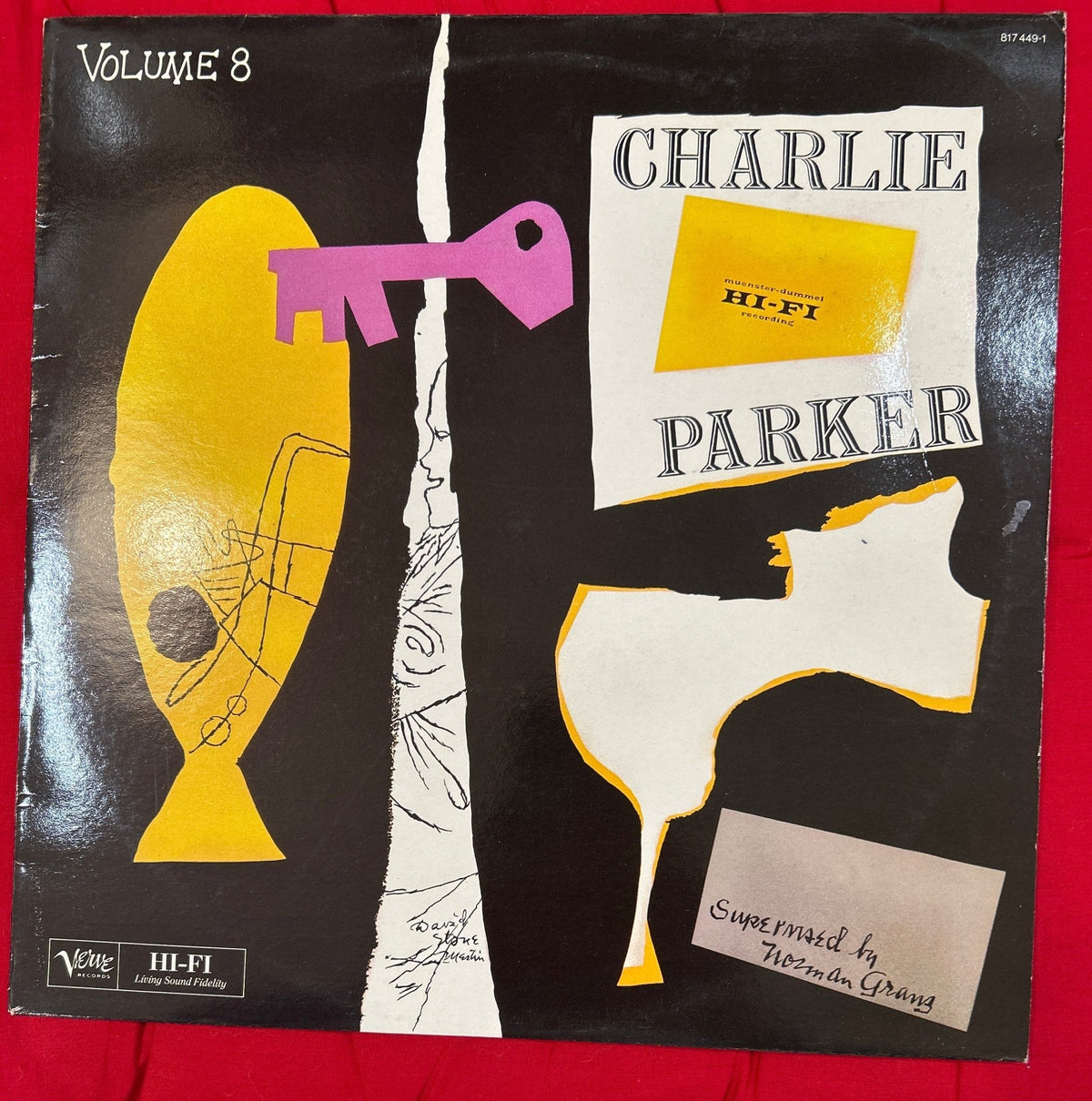 LP Charlie Parker – Bird On Verve - Volume 8 2ª Mano - DISCOS NAKASHA