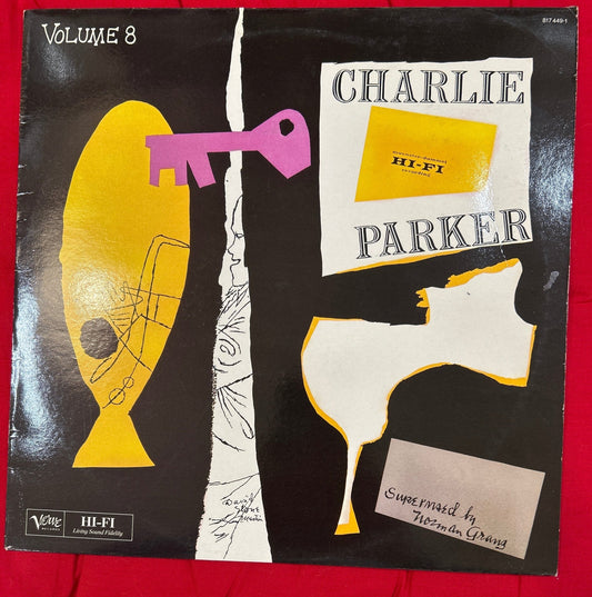 LP Charlie Parker – Bird On Verve - Volume 8 2ª Mano - DISCOS NAKASHA