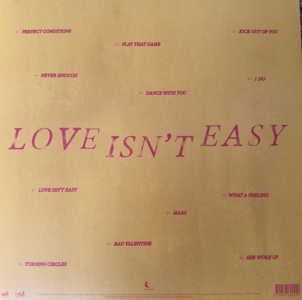 LP Charlie Winston ‎– Love Isn't Easy Nuevo precintado - DISCOS NAKASHA