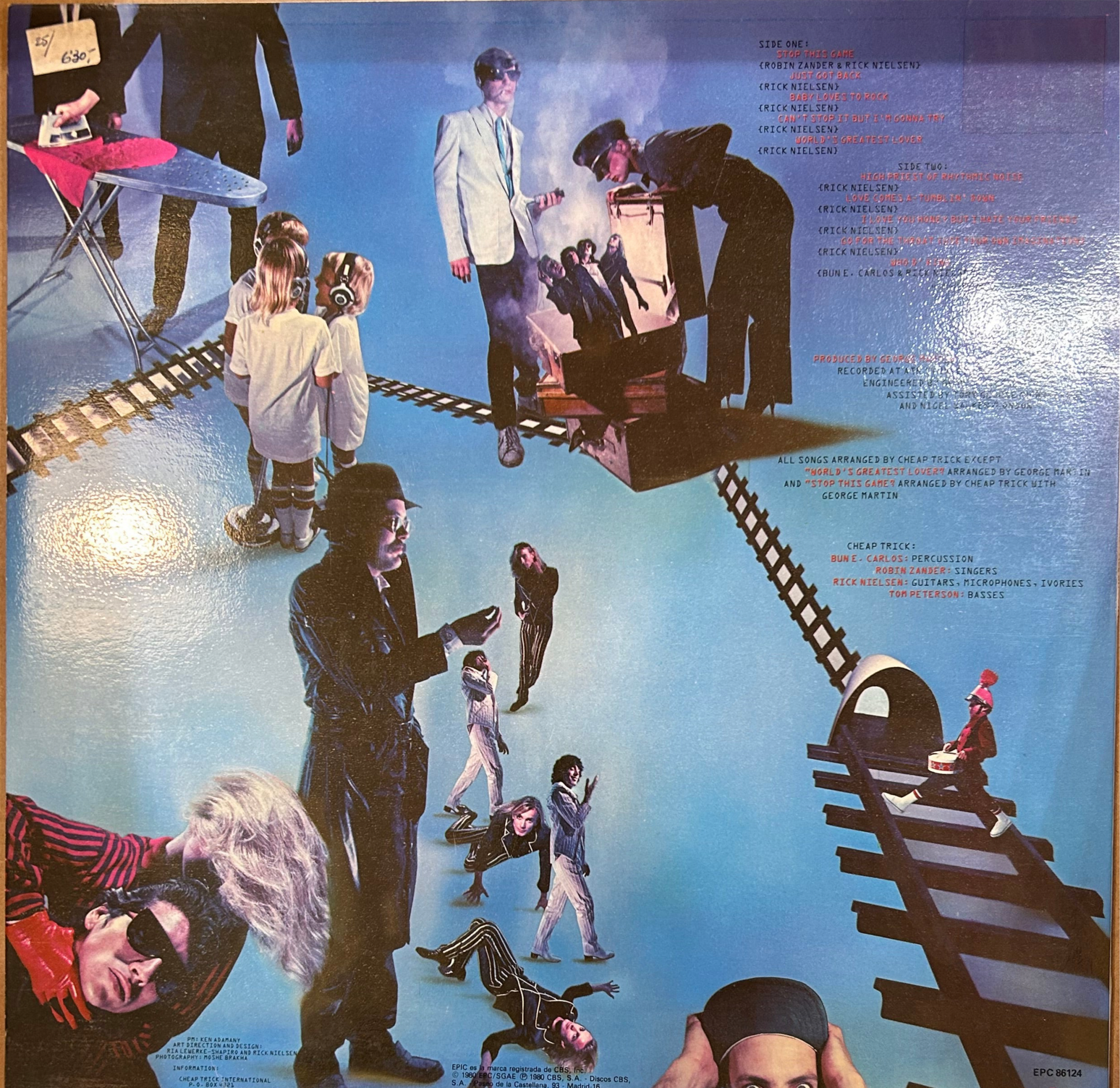 LP Cheap Trick ‎– All Shook Up 2ª mano - DISCOS NAKASHA
