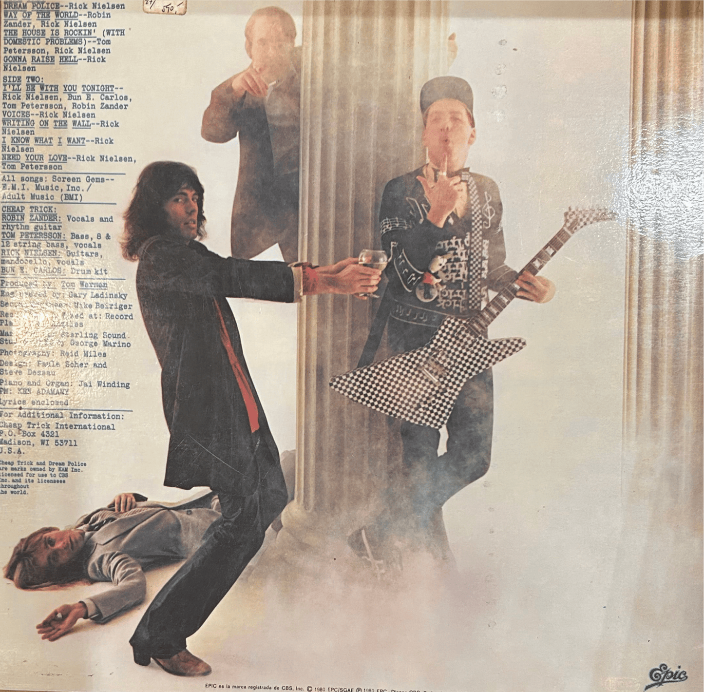 LP Cheap Trick ‎– Dream Police 2ª mano - DISCOS NAKASHA