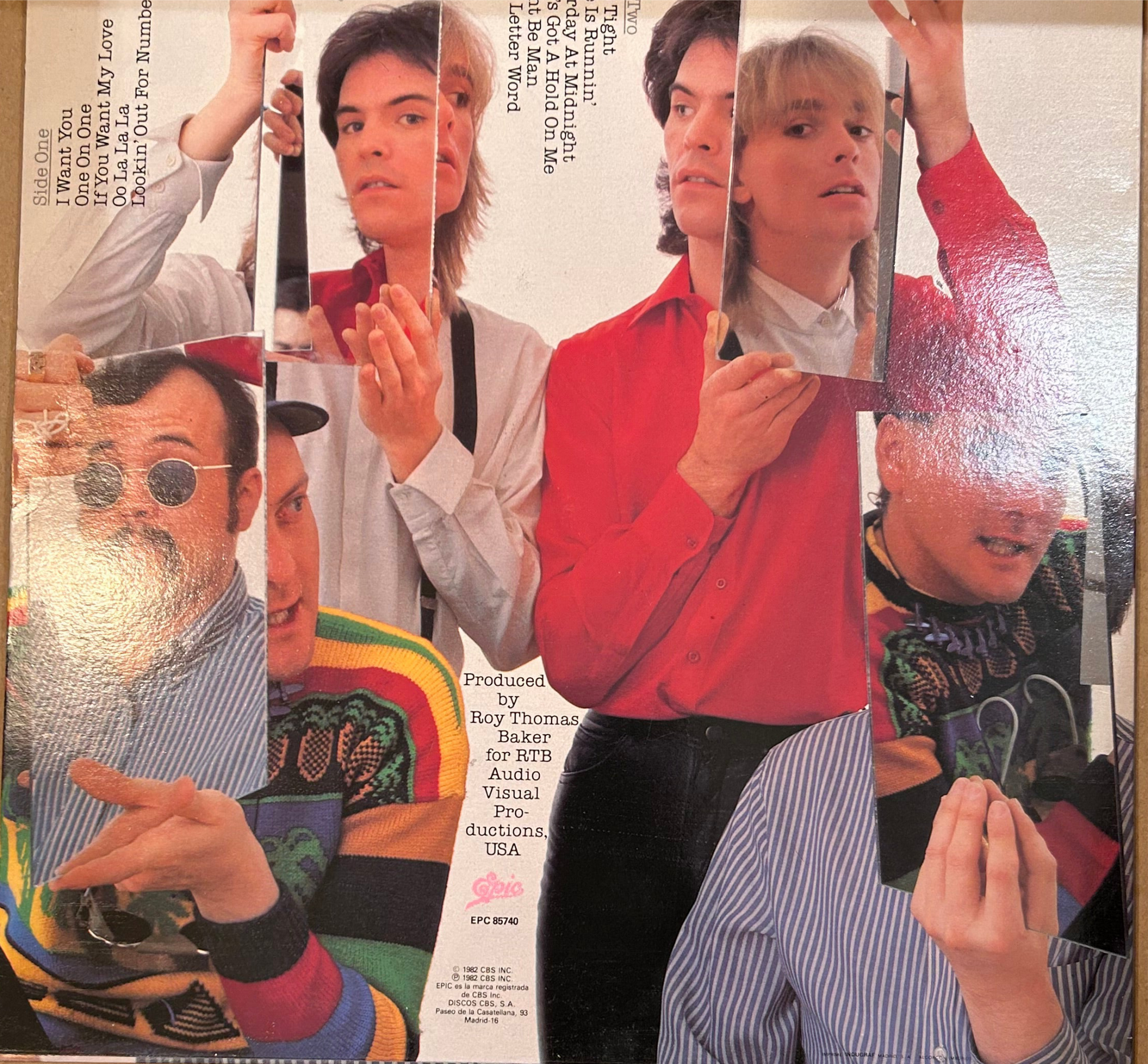 LP Cheap Trick – One On One 2ª mano - DISCOS NAKASHA
