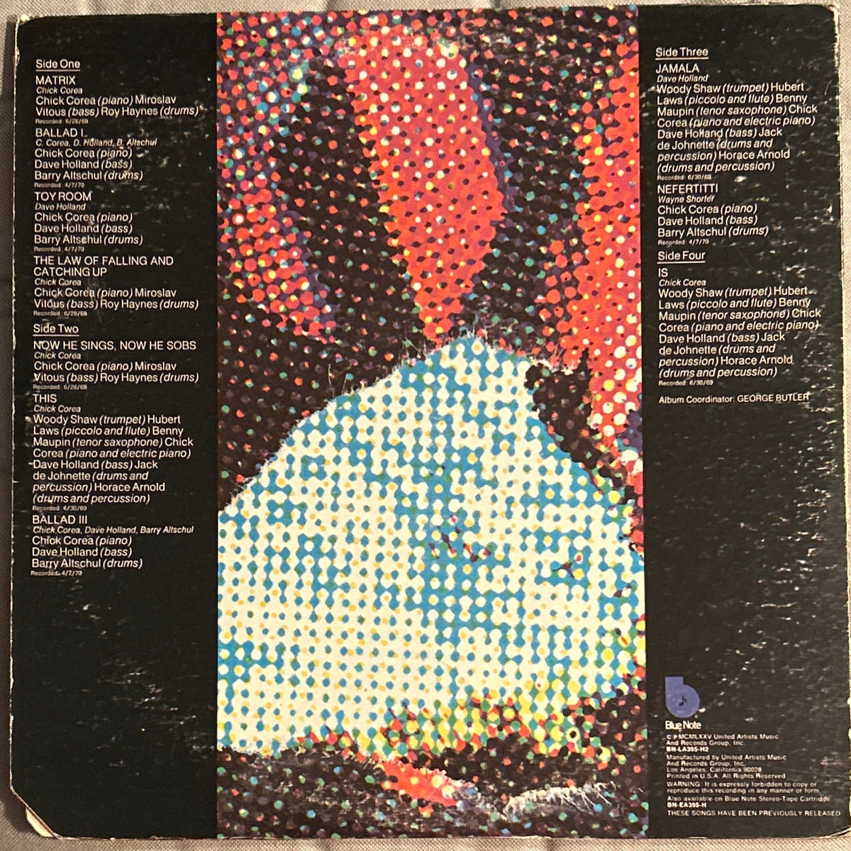 LP Chick Corea ‎– Chick Corea 2ª Mano - DISCOS NAKASHA