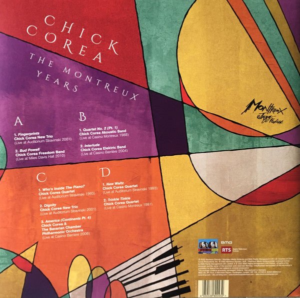 LP Chick Corea ‎– The Montreux Years Nuevo precintado - DISCOS NAKASHA