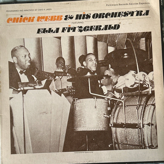 LP Chick Webb And His Orchestra Featuring Ella Fitzgerald ‎– Chick Webb And His Orchestra Featuring Ella Fitzgerald 2ª Mano - DISCOS NAKASHA