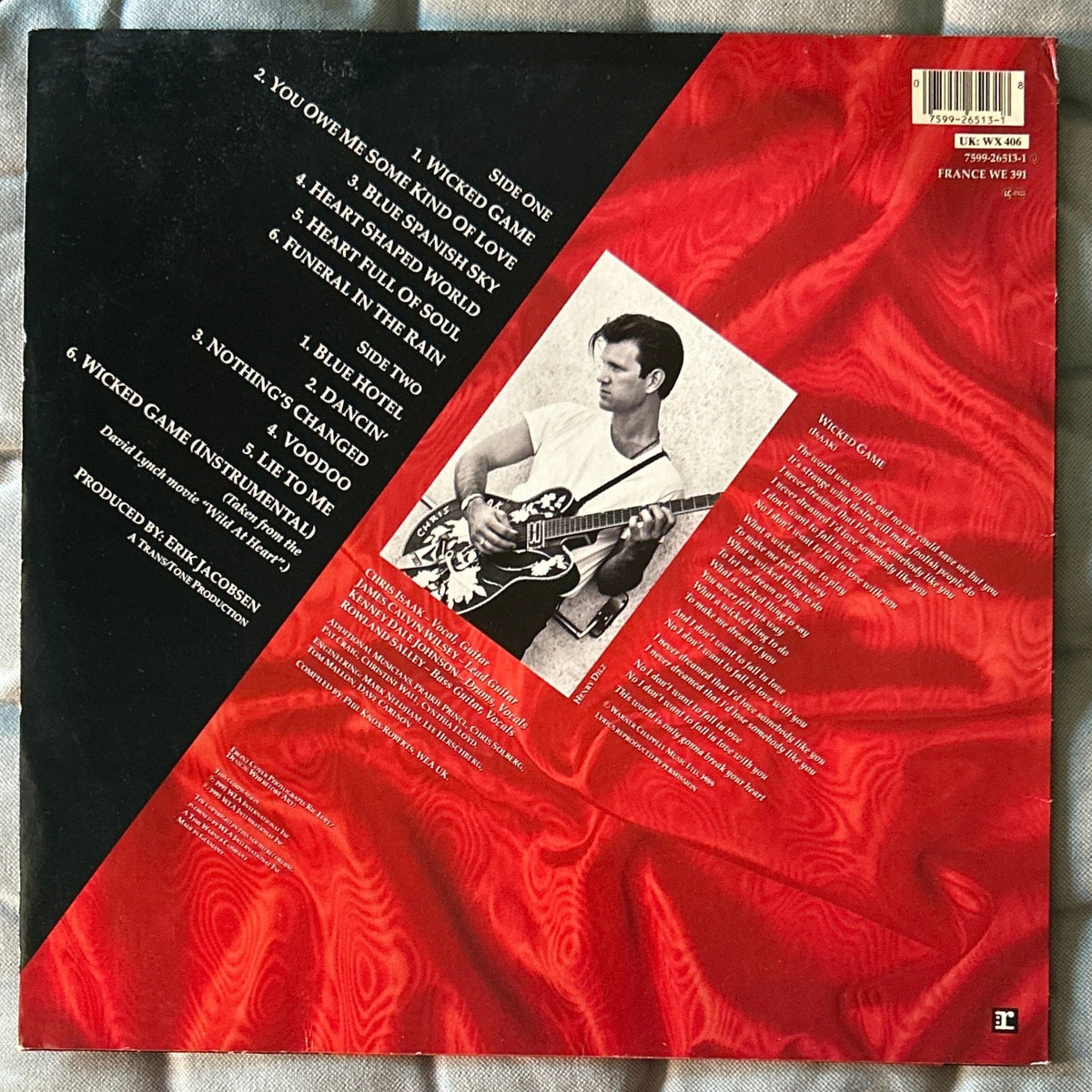 LP Chris Isaak ‎– Wicked Game 2ª Mano - DISCOS NAKASHA