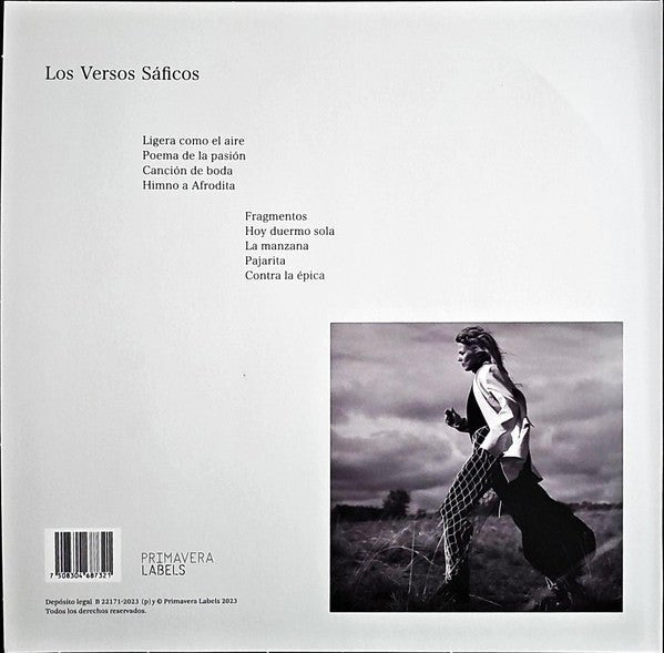 LP Christina Rosenvinge ‎– Los Versos Sáficos Nuevo precintado - DISCOS NAKASHA