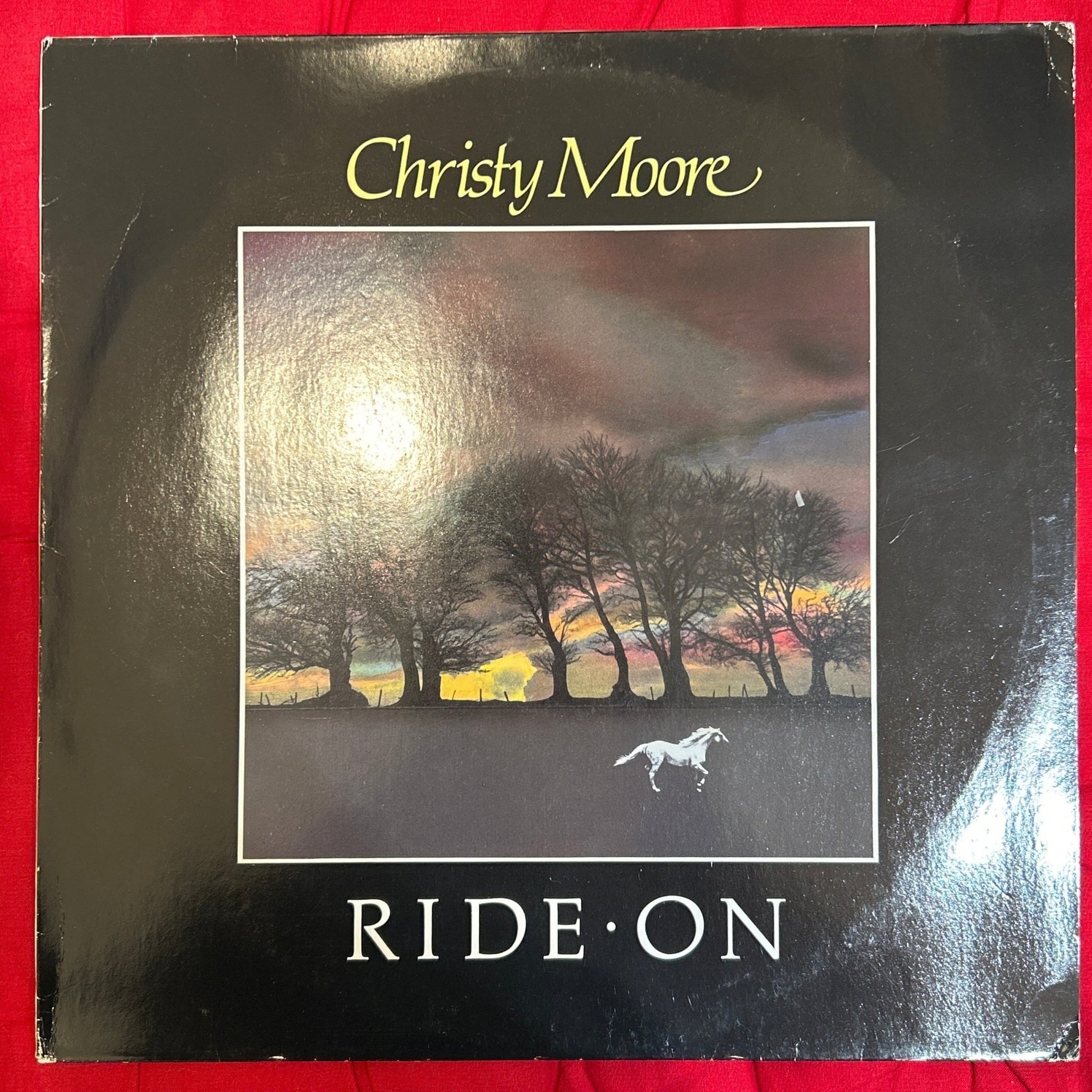 LP Christy Moore ‎– Ride On 2ª mano - DISCOS NAKASHA