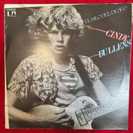 LP Cindy Bullens ‎– Desire Wire 2ª Mano - DISCOS NAKASHA