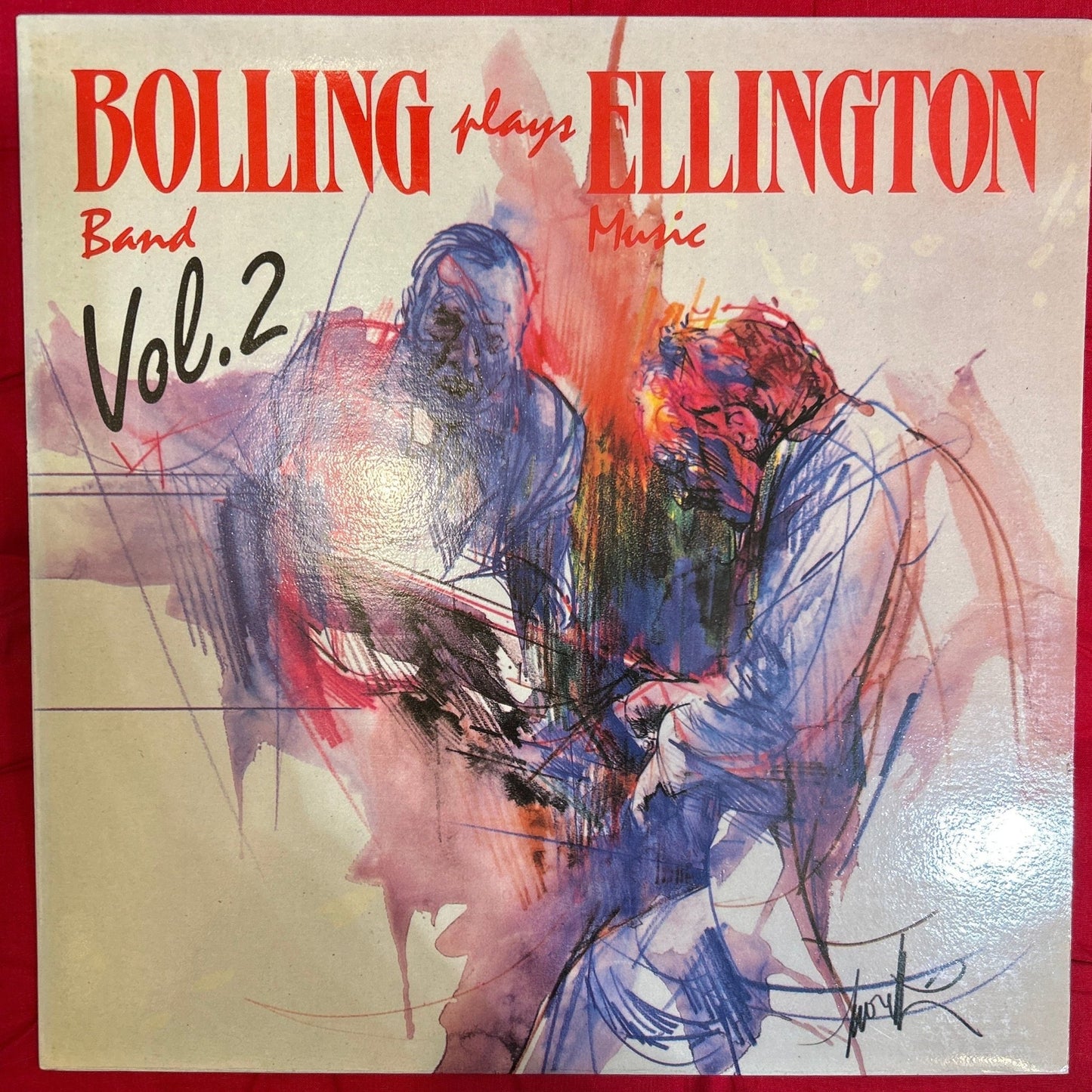 LP Claude Bolling Big Band – Bolling Plays Ellington Vol. II 2ª Mano - DISCOS NAKASHA