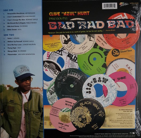LP Clive "Azul" Hunt – Bad Bad Bad Nuevo precintado - DISCOS NAKASHA