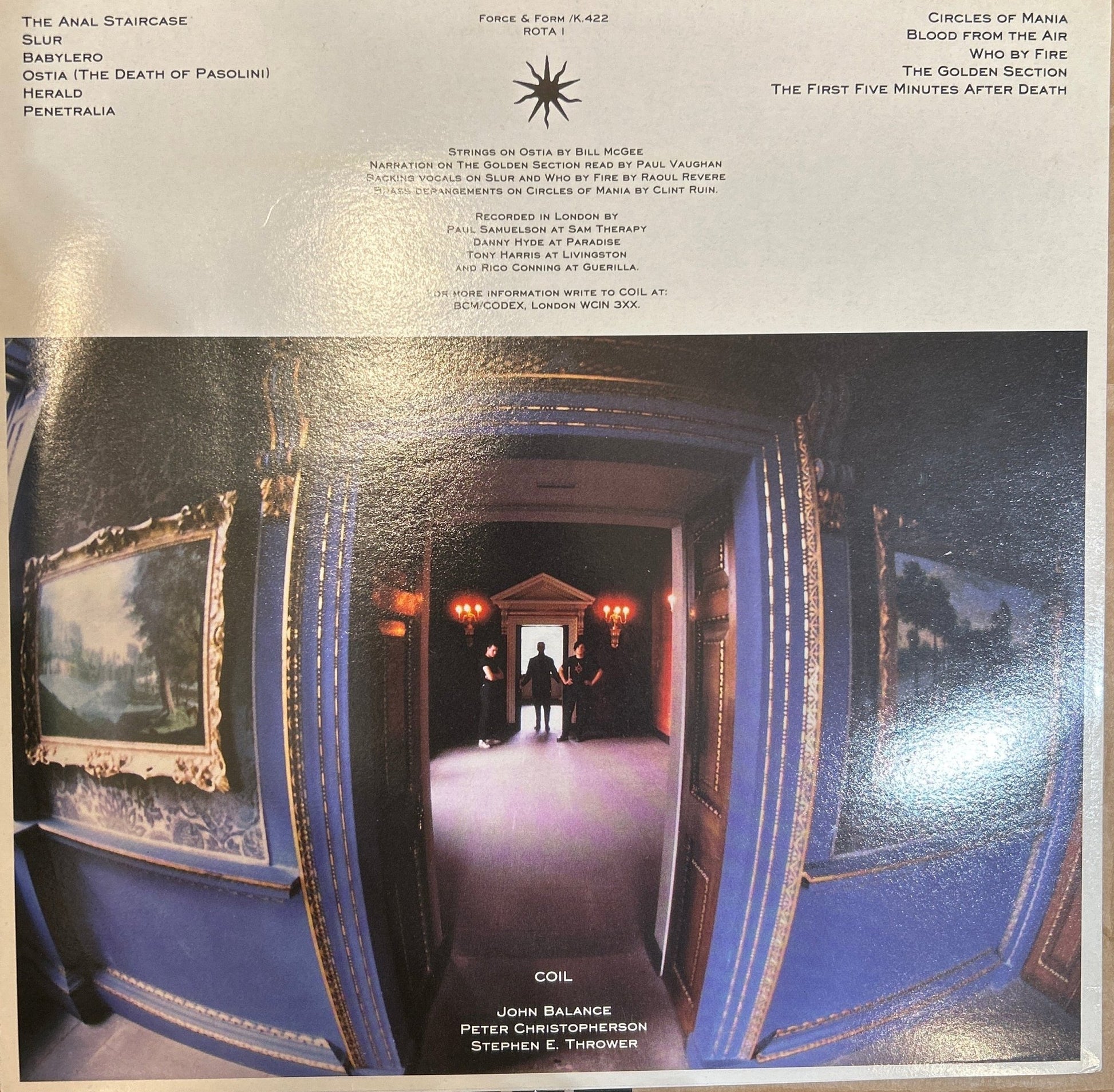 LP Coil ‎– Horse Rotorvator 2ª Mano - DISCOS NAKASHA