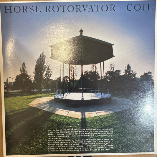 LP Coil ‎– Horse Rotorvator 2ª Mano - DISCOS NAKASHA