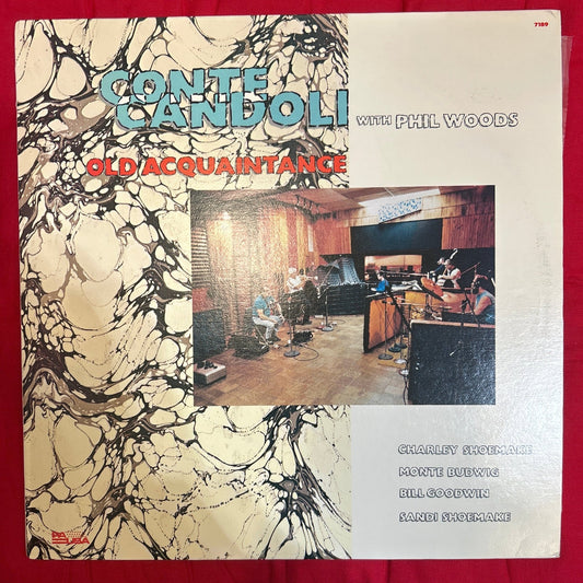 LP Conte Candoli With Phil Woods ‎– Old Acquaintance 2ª Mano - DISCOS NAKASHA