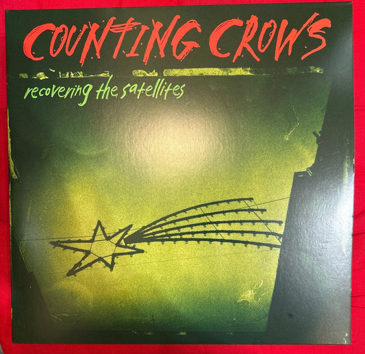 LP Counting Crows ‎– Recovering The Satellites 2ª mano - DISCOS NAKASHA