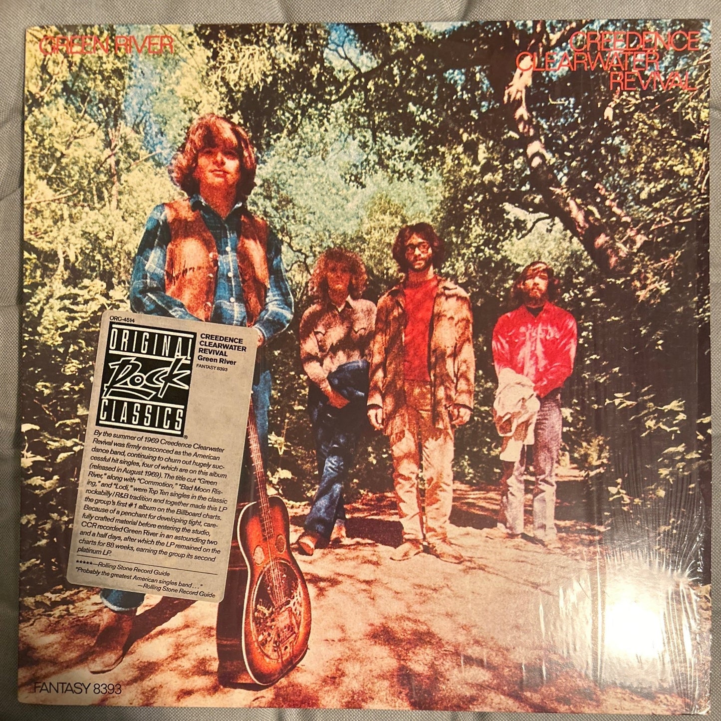 LP Creedence Clearwater Revival ‎– Green River Reissue Ed. USA 2ª Mano - DISCOS NAKASHA
