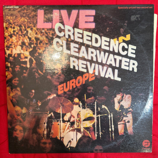 LP Creedence Clearwater Revival ‎– Live In Europe Ed. Francesa 2ª Mano - DISCOS NAKASHA