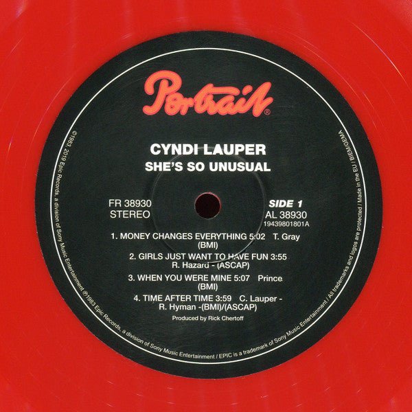 LP Cyndi Lauper – She's So Unusual Nuevo precintado - DISCOS NAKASHA