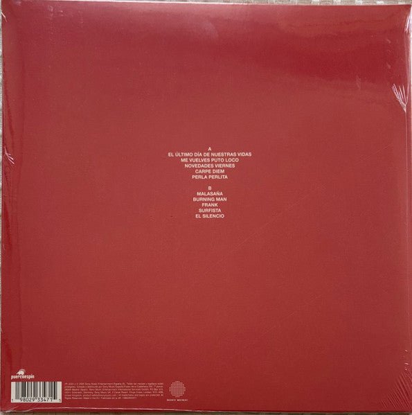LP Dani Martín – El Último Día de Nuestras Vidas Nuevo precintado - DISCOS NAKASHA
