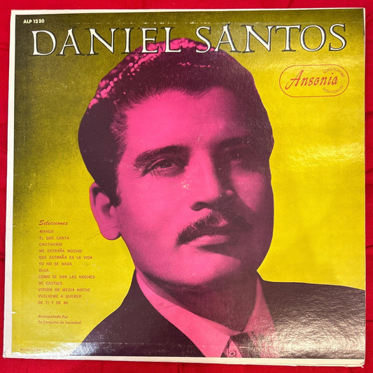 LP Daniel Santos Y Su Conjunto De Sociedad ‎– Daniel Santos Y Su Conjunto De Sociedad 2ª Mano - DISCOS NAKASHA