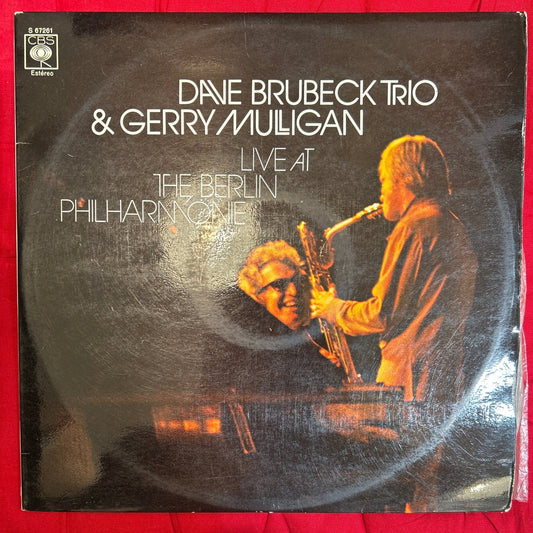 LP Dave Brubeck Trio & Gerry Mulligan* ‎– Live At The Berlin Philharmonie 2ª Mano - DISCOS NAKASHA
