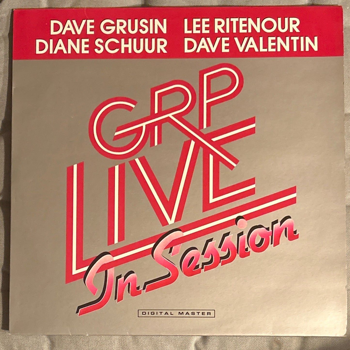 LP Dave Grusin / Lee Ritenour / Diane Schuur / Dave Valentin ‎– GRP Live In Session 2ª Mano - DISCOS NAKASHA
