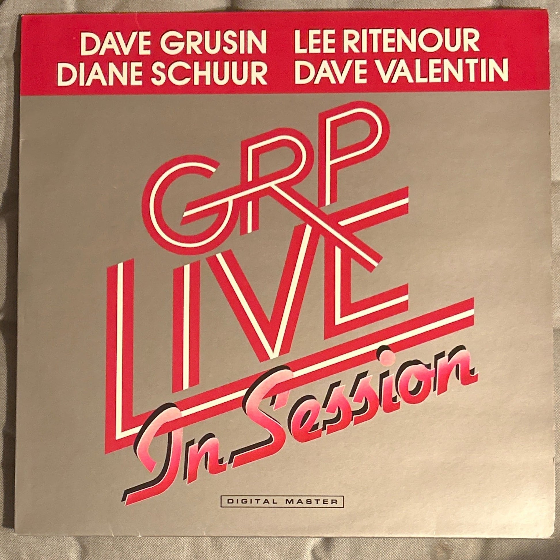 LP Dave Grusin / Lee Ritenour / Diane Schuur / Dave Valentin ‎– GRP Live In Session 2ª Mano - DISCOS NAKASHA