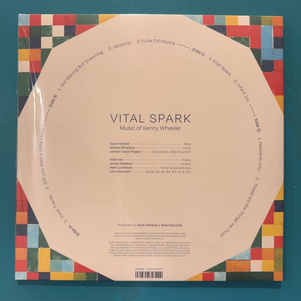 LP Dave Holland, Norma Winstone & London Vocal Project ‎– Vital Spark - Music Of Kenny Wheeler Nuevo precintado - DISCOS NAKASHA