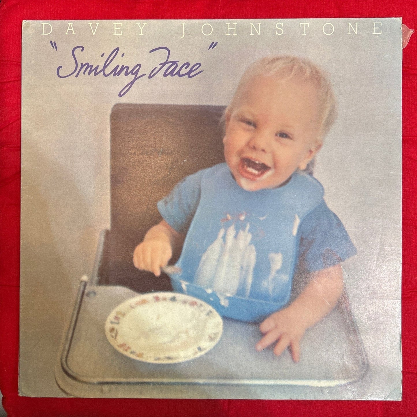 LP Davey Johnstone ‎– Smiling Face 2ª Mano - DISCOS NAKASHA