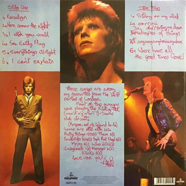 LP David Bowie - Pinup Nuevo precintado - DISCOS NAKASHA