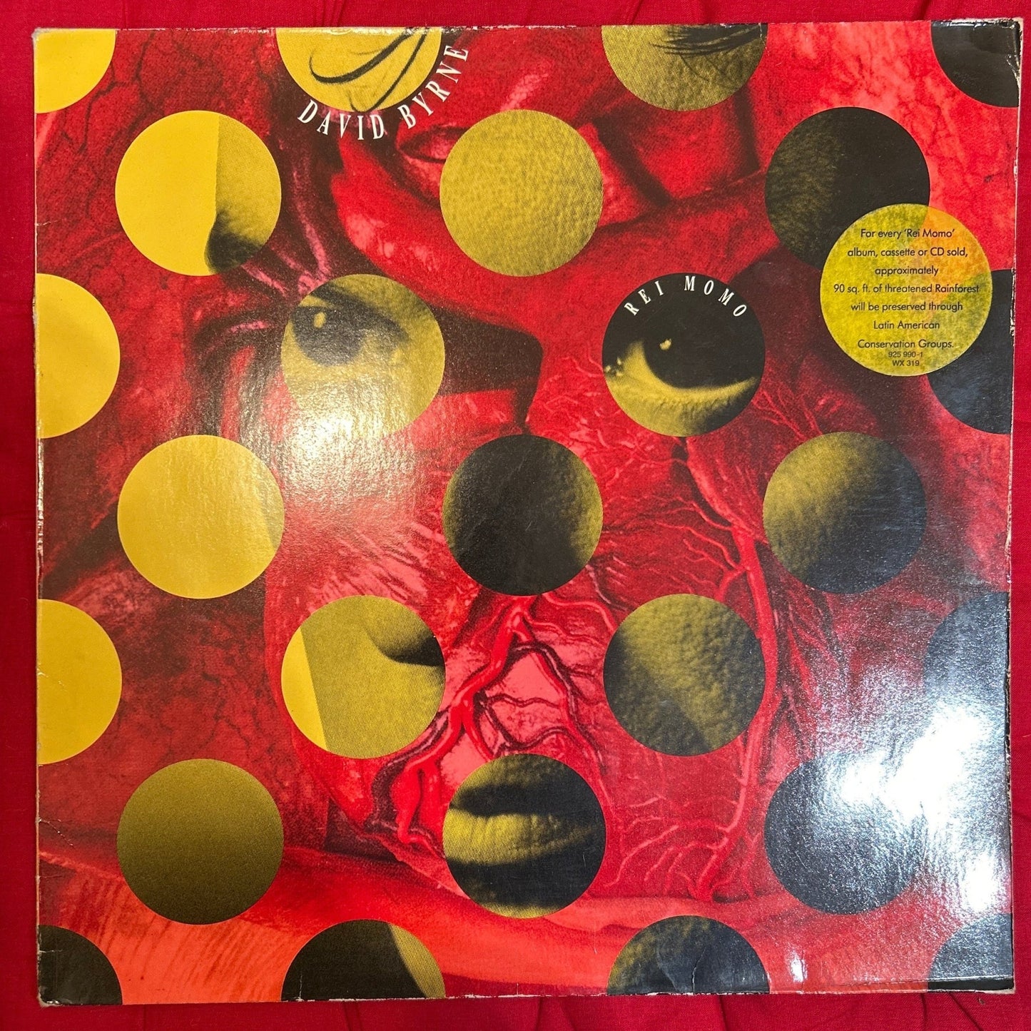 LP David Byrne ‎– Rei Momo 2ª Mano - DISCOS NAKASHA