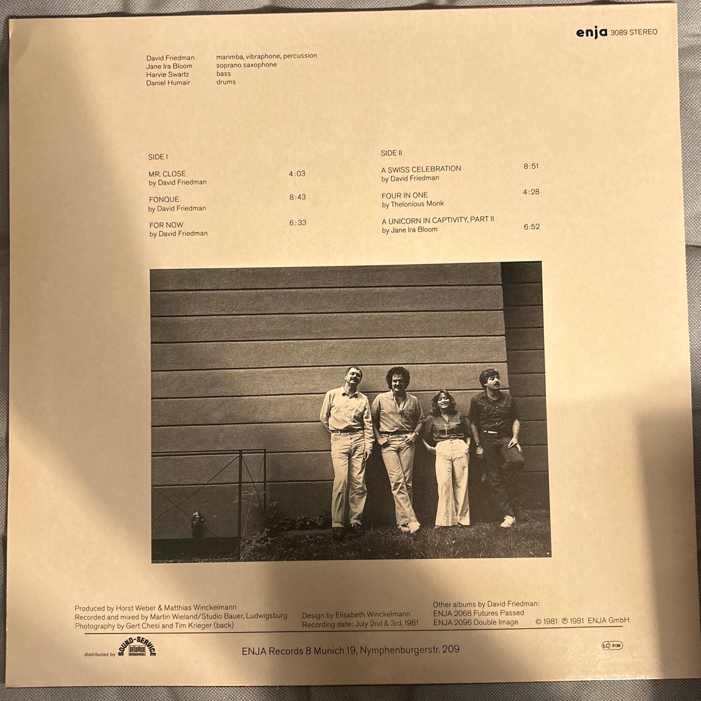 LP David Friedman ‎– Of The Wind's Eye 2ª Mano - DISCOS NAKASHA