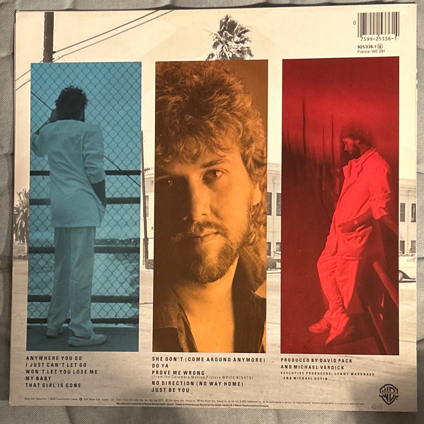 LP David Pack ‎– Anywhere You Go.... 2ª Mano - DISCOS NAKASHA
