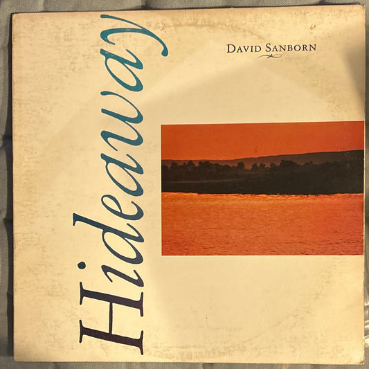 LP David Sanborn ‎– Hideaway 2ª Mano - DISCOS NAKASHA