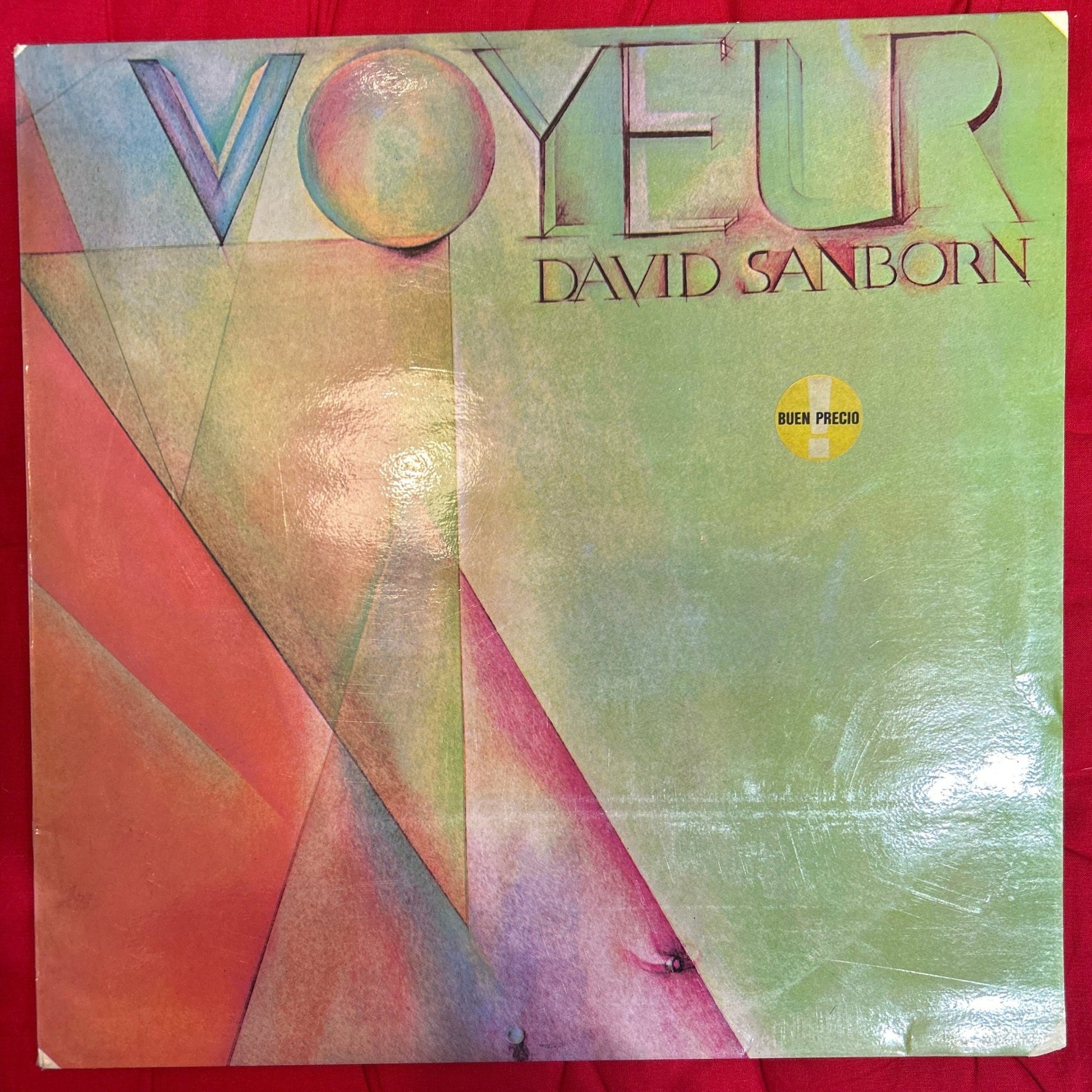 LP David Sanborn ‎– Voyeur 2ª Mano - DISCOS NAKASHA