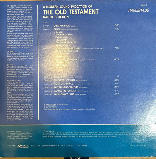 LP David Wescott ‎– A Musical Evocation Of The Old Testament 2ª Mano - DISCOS NAKASHA