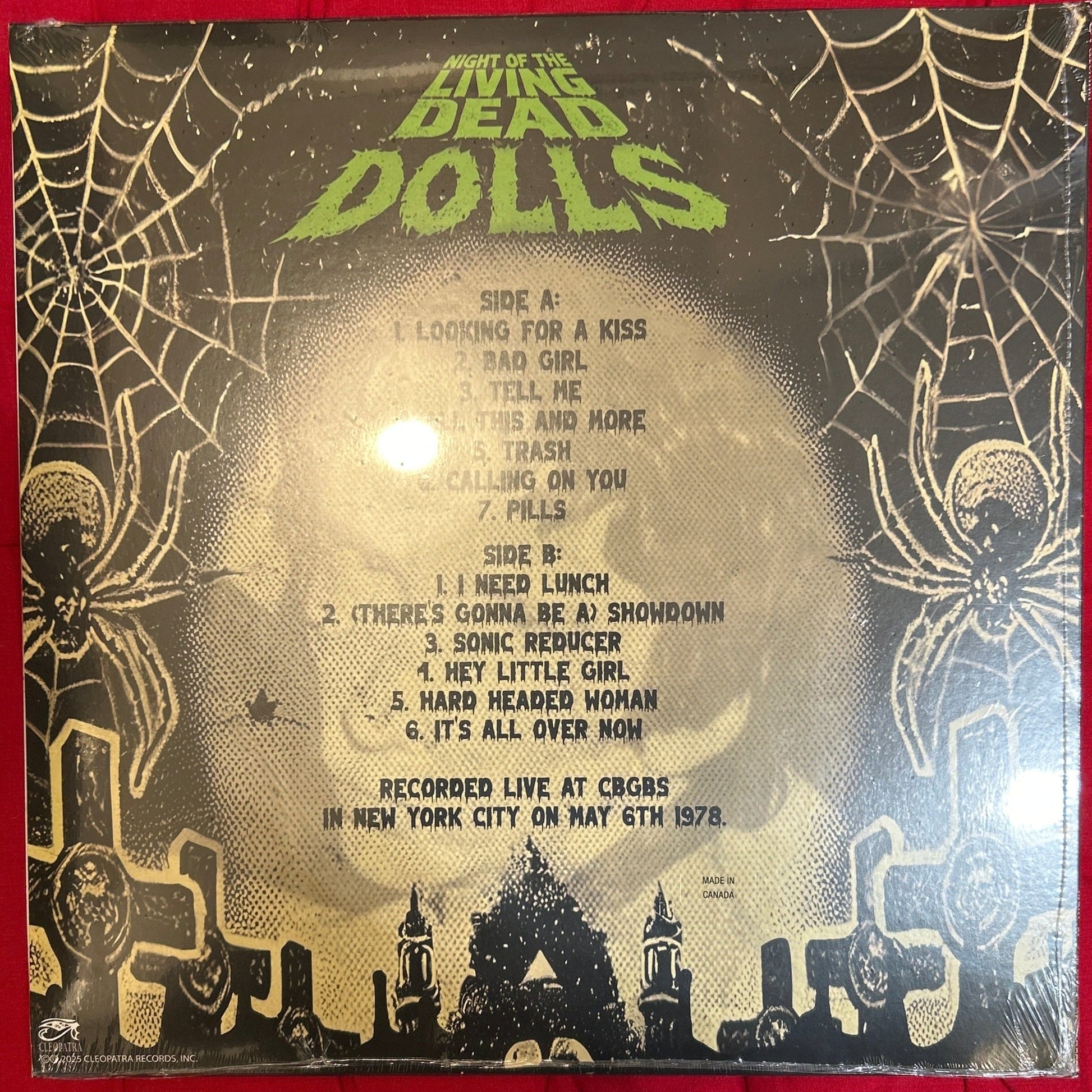 LP Dead Boys ‎– Night Of The Living Dead Dolls Nuevo precintado - DISCOS NAKASHA
