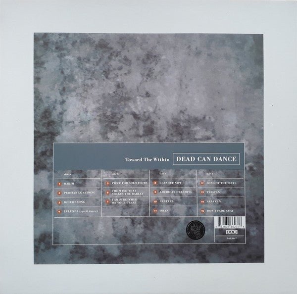 LP Dead Can Dance – Toward The Within Nuevo precintado - DISCOS NAKASHA