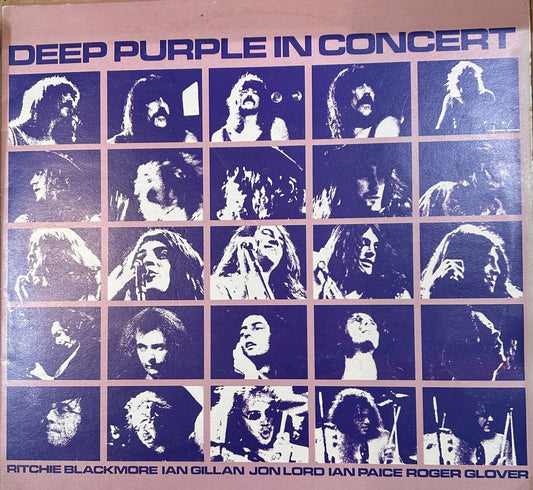 LP Deep Purple ‎– In Concert 2ª Mano - DISCOS NAKASHA
